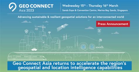 Geo Connect Asia returns to accelerate the region’s geospatial .